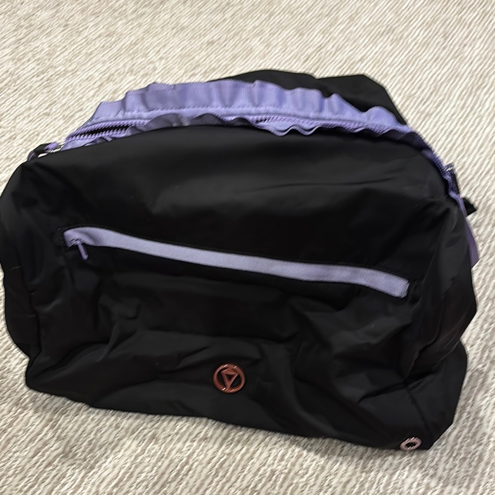 Ivivva Black and Purple Women's Bag